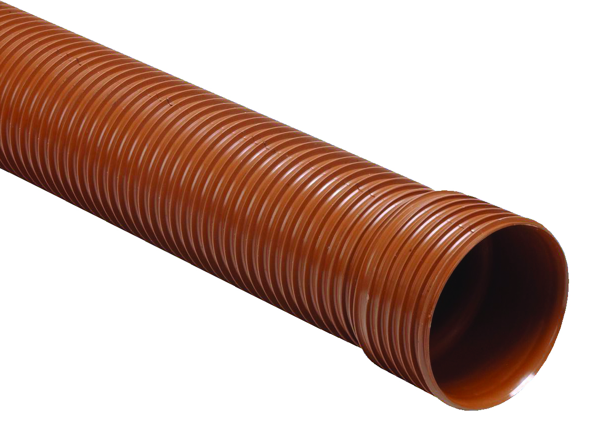 Product image for Osma Ultrarib 300mm Single Socketed Pipe 3m Length 12UR043