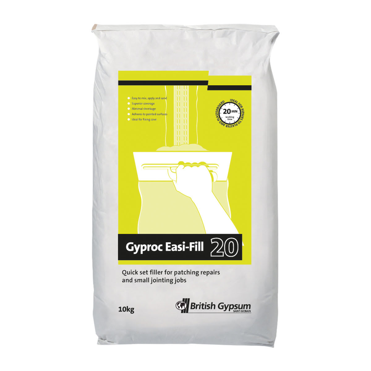 Image of Artex Gyproc EASI-FILL 20 10kg Bag