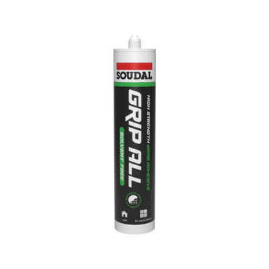 Product image for Soudal Grip All Solvent Free, 290 ML, White