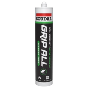 Product image for Soudal Grip All Solvent Free, 290 ML, White