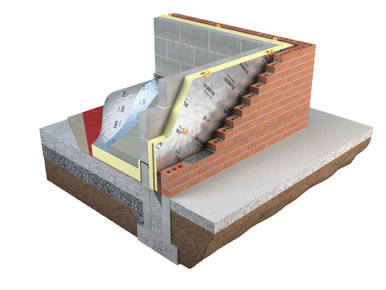 Product image for Unilin (Xtratherm) Thin-R Cavity Wall PIR Insulation Board 1200 x 450 x 60mm
