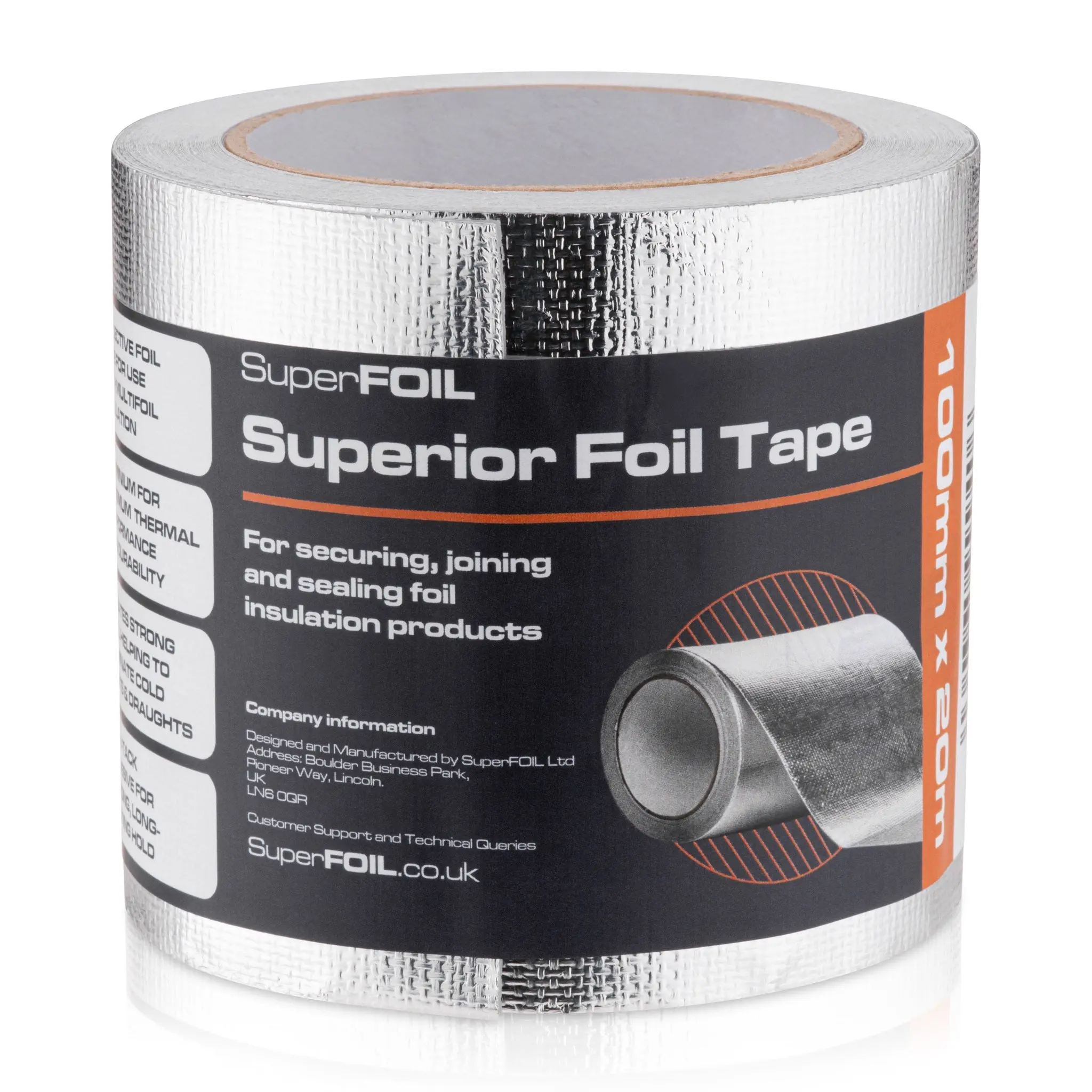 Image of Superfoil Superior Jointing Tape 100mm X 20m