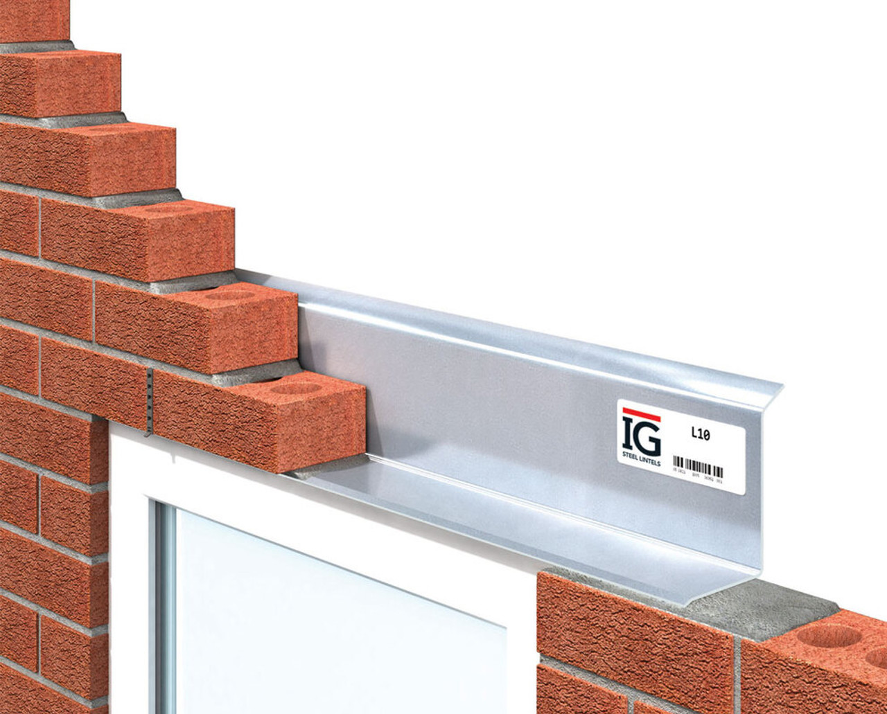 Product image for IG Lintels Solid Wall Steel Lintel Single Leaf Standard Load L10 2700mm
