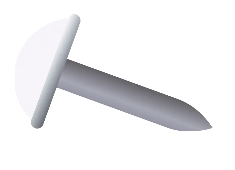 Product image for Liniar Polytop Fixing Pins Pack Of 100- 65mm