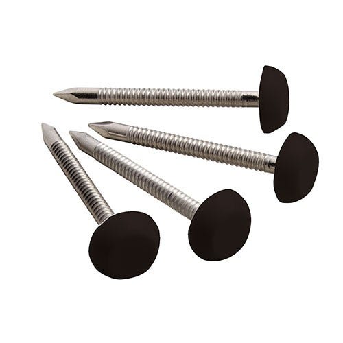 Image of Kestrel Black Polytop Nails 65mm Pack of 100