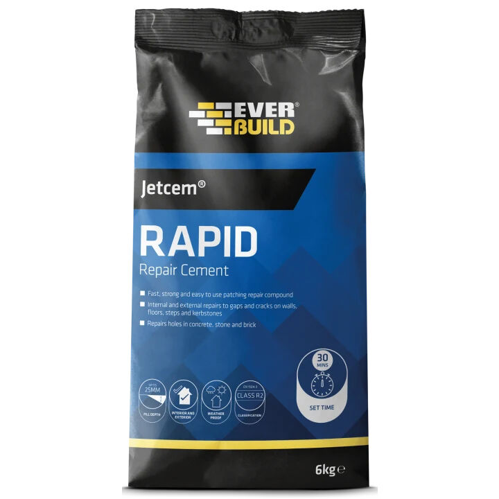 Product image for Everbuild Jetcem Rapid Repair Cement 3kg