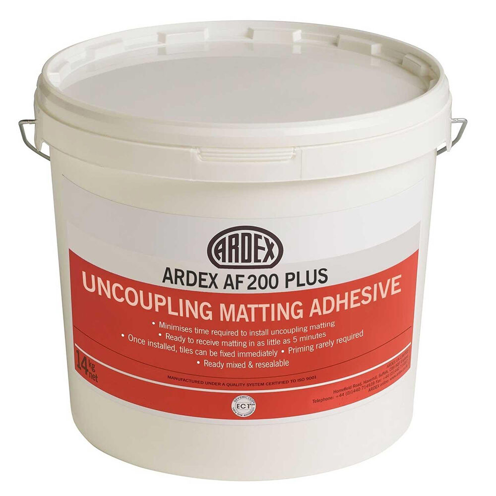 Product image for ARDEX AF 200 PLUS Ready Mixed Uncoupling Matting Adhesive 14kg