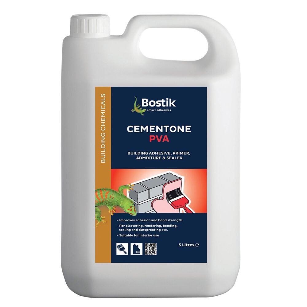 Product image for Bostik Cementone Rendabond PVA Adhesive & Sealer (5 To 1 Dilute) 5ltr
