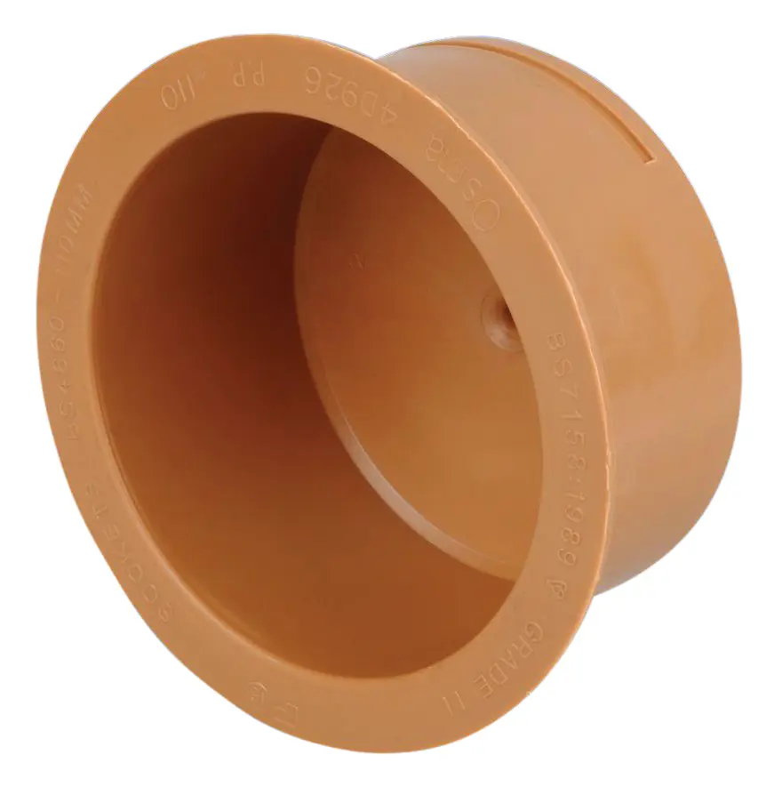 Product image for Osma 450mm Universal Inspection Chamber Blank Off Plug For 110mm Inlets 4D926
