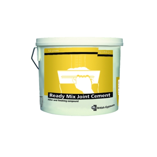 Image of British Gypsum Gyproc Ready Mix Joint Cement 12L