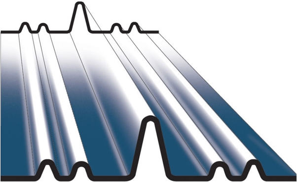 Product image for Danelaw Low Profile Dry Fix Valley Trough 3000mm