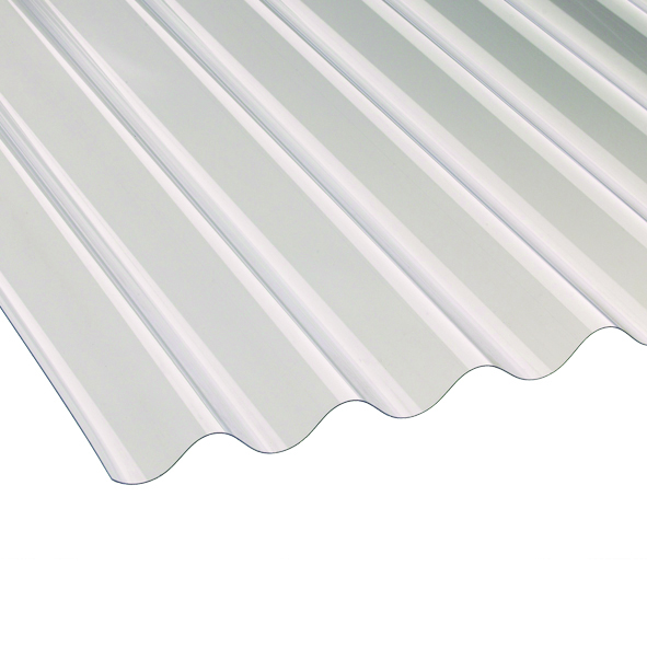 Image of Ariel Vistalux 3in Super Weight Corrugated PVC Sheet 6' X 1.3mm