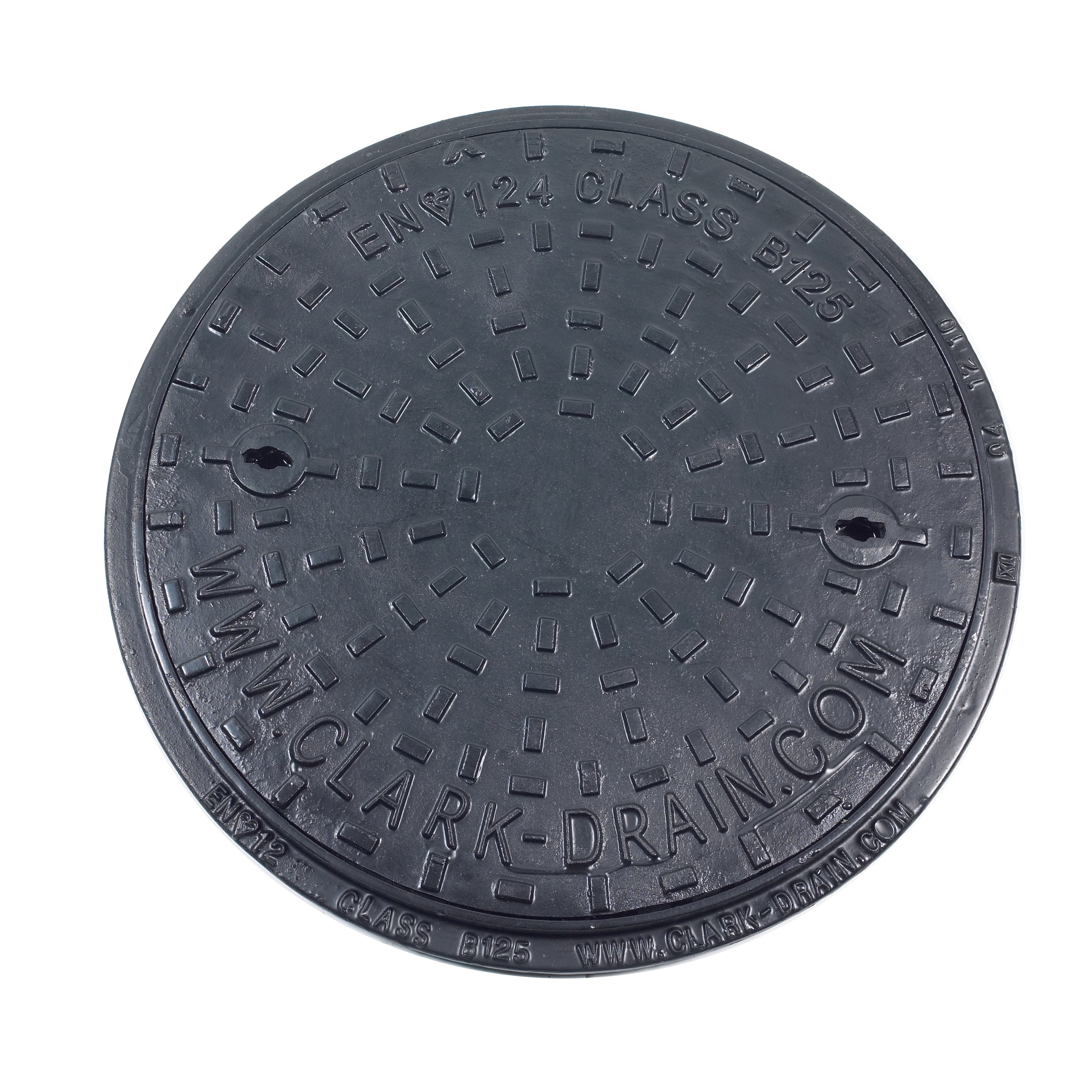 Image of Clark-drain Inspection Chamber Cover And Frame Ductile Iron 450mm Diameter