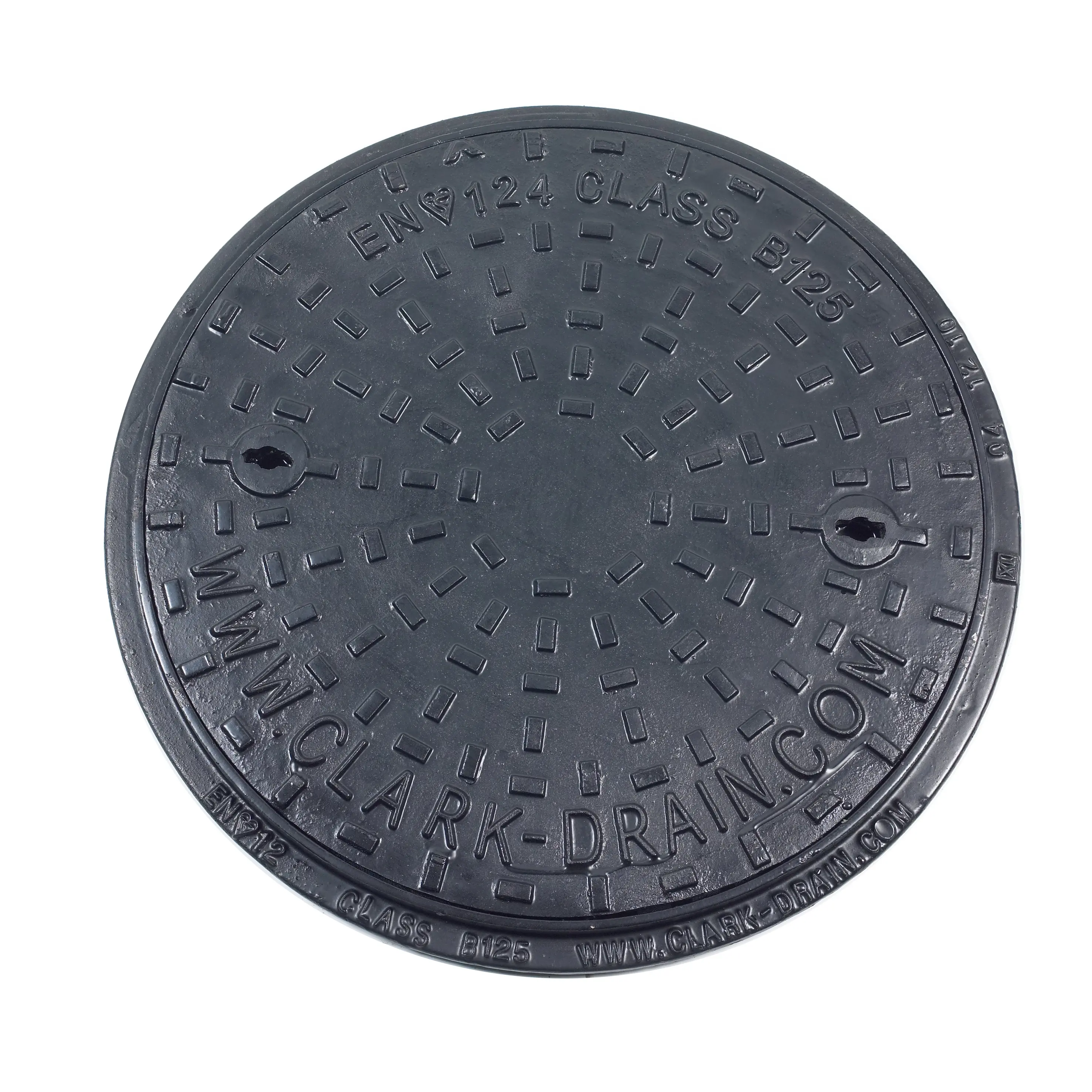 Product image for Clark-drain Inspection Chamber Cover And Frame Ductile Iron 450mm Diameter