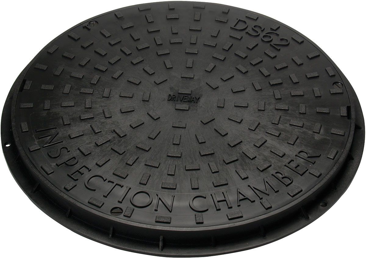Product image for Clark-drain Inspection Chamber Cover And Frame Ductile Iron 450mm Diameter