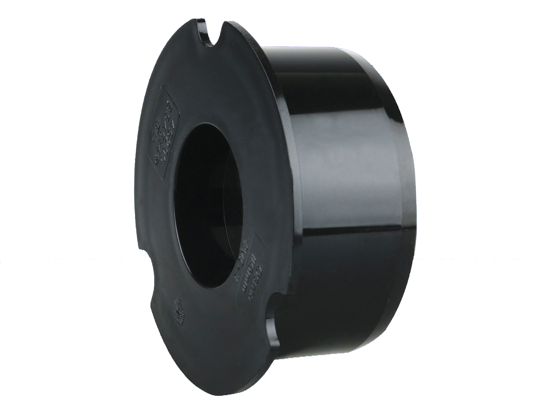 Product image for Wavin Osmasoil Plain Ended Socket Plug 110m Black