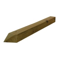 Product image for Pointed Timber Peg Sawn and Treated 47mm x 50mm x 600mm