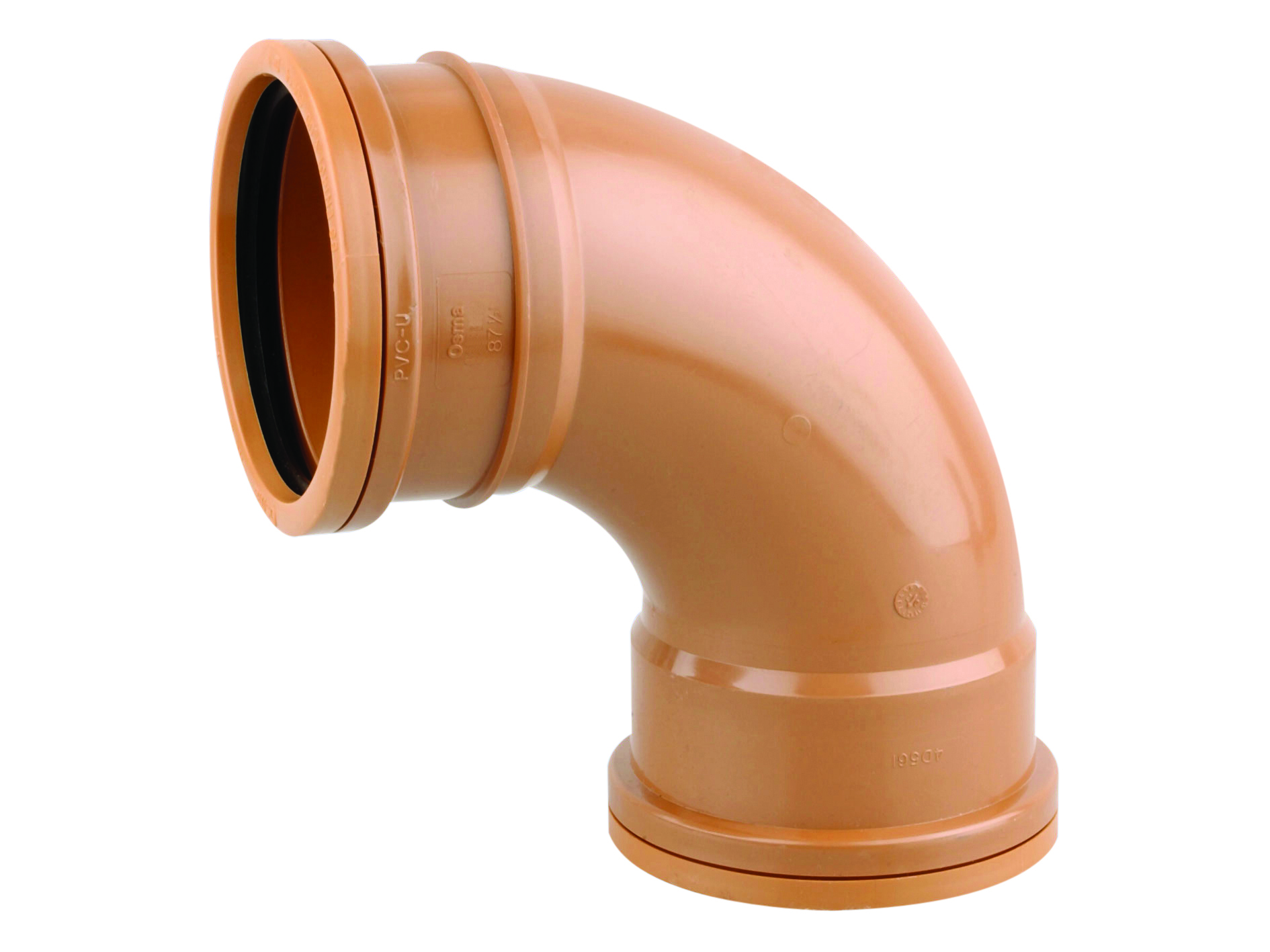 Image of Osmadrain Double Socket Short Radius Bend 87.5° 160mm 6D561