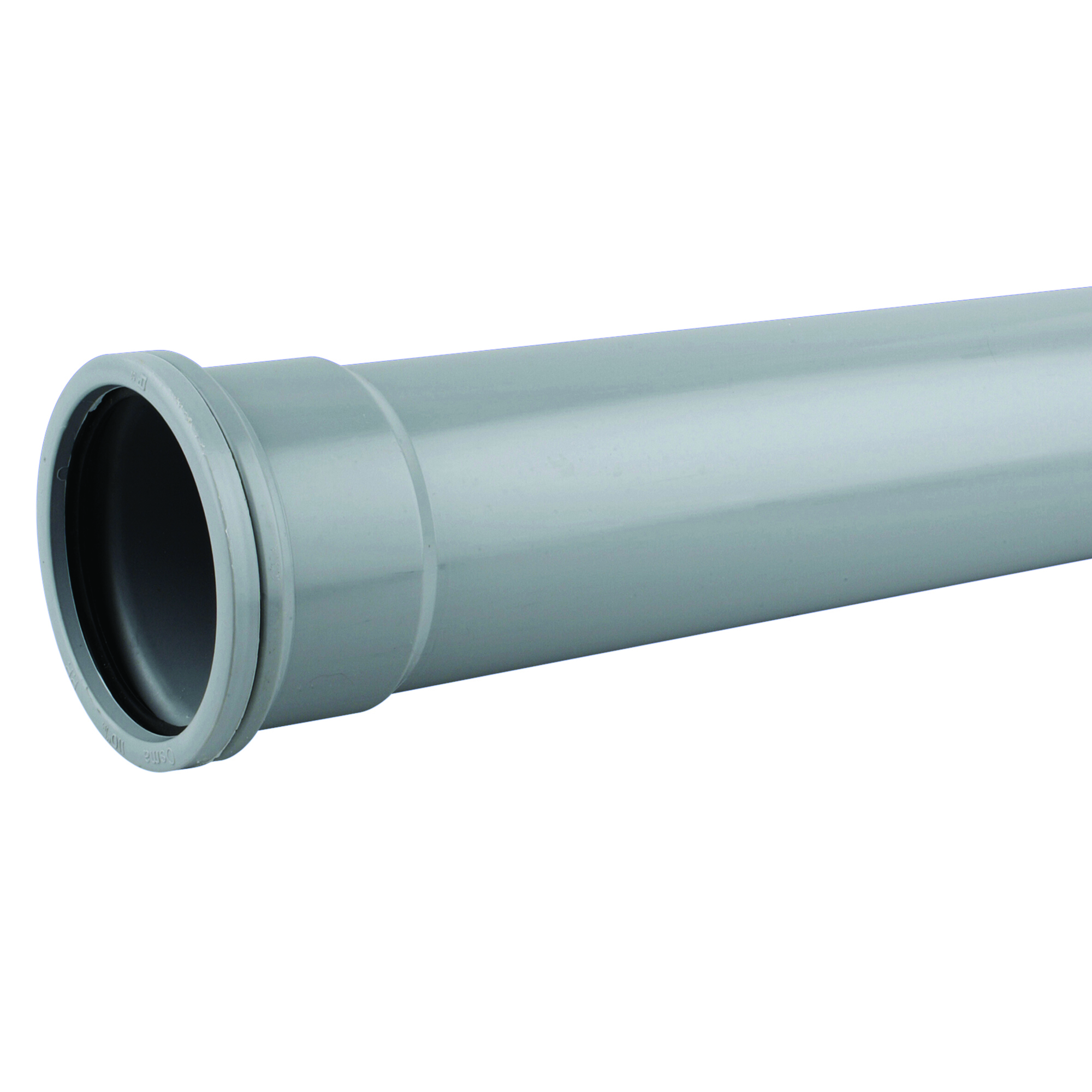 Product image for Osmasoil 3S043G 82mm Socketed Pipe Grey 3M