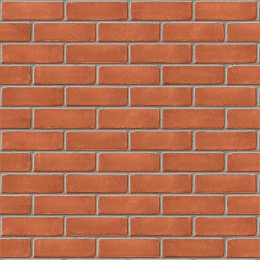Product image for Ibstock Brick Glenfield Red Stock 65mm Facing Brick - Pack Of 500