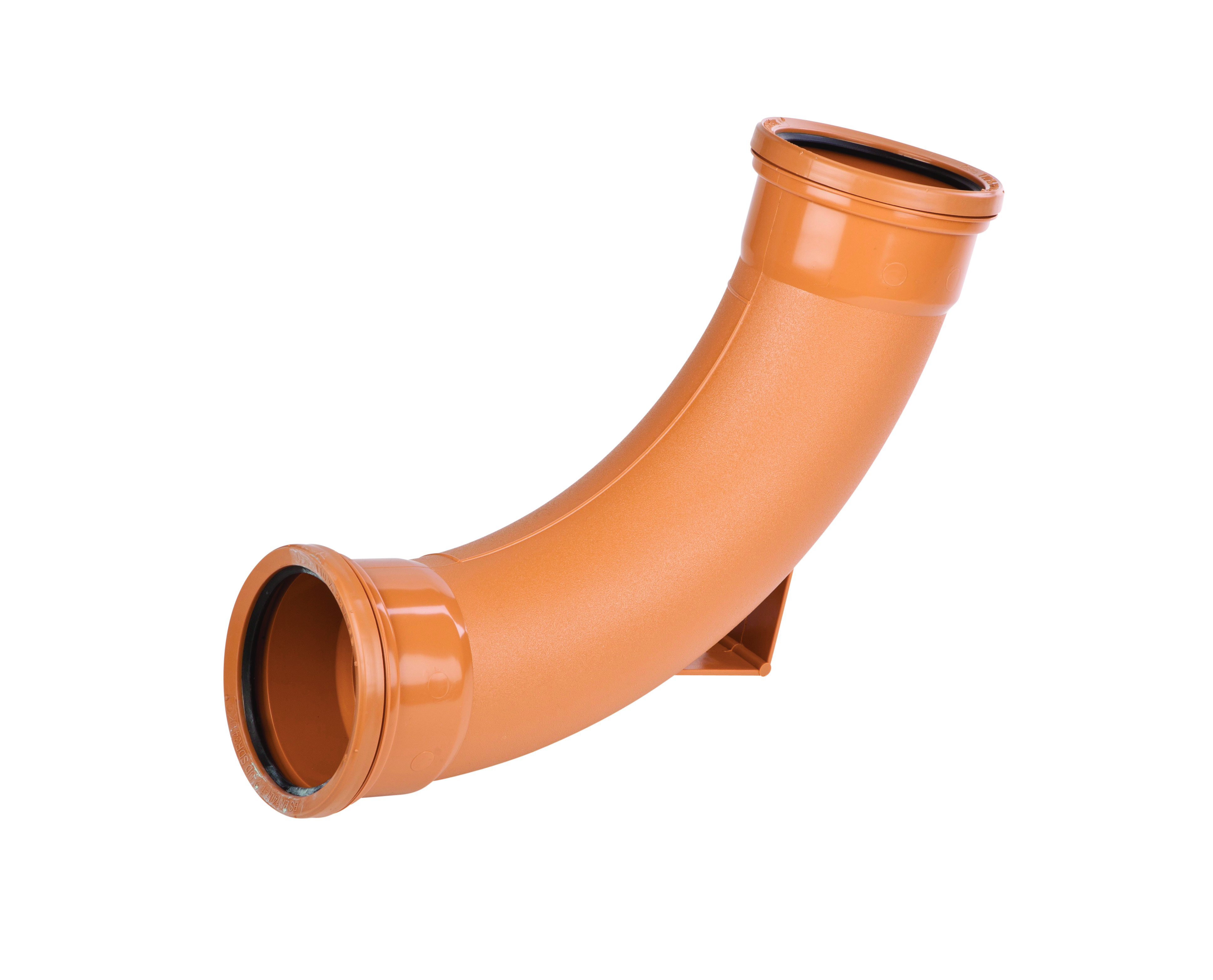 Product image for Osmadrain Double Socket Long Radius Bend 87.5° 110mm 4D581