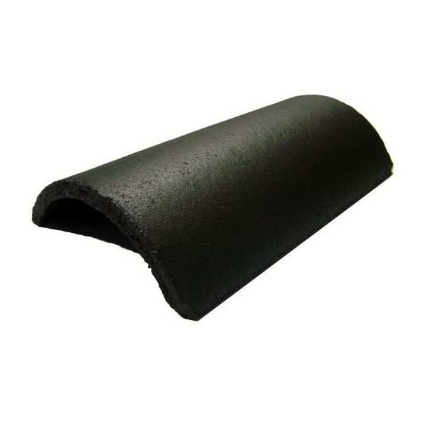 Product image for Marley Segmental Ridge Roofing Tile Smooth Grey - Pallet Of 120