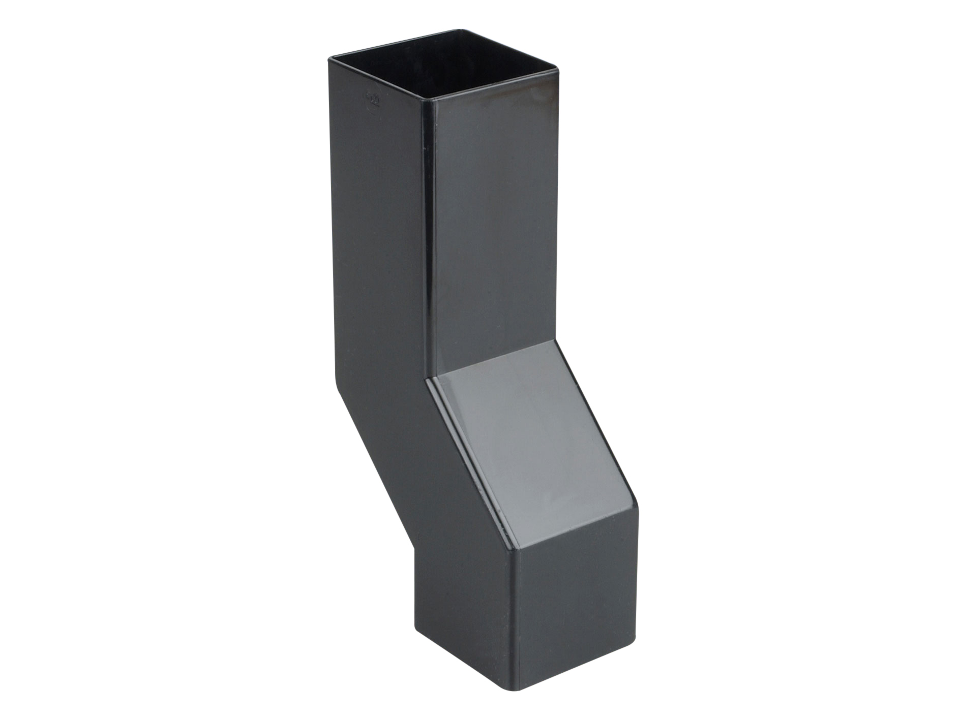 Product image for Osma Squareline 4T838 Pipe Wall Offset 61mm Black