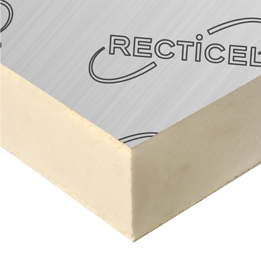 Product image for 100mm x 2400mm x 1200mm Recticel Eurothane GP Insulation Board