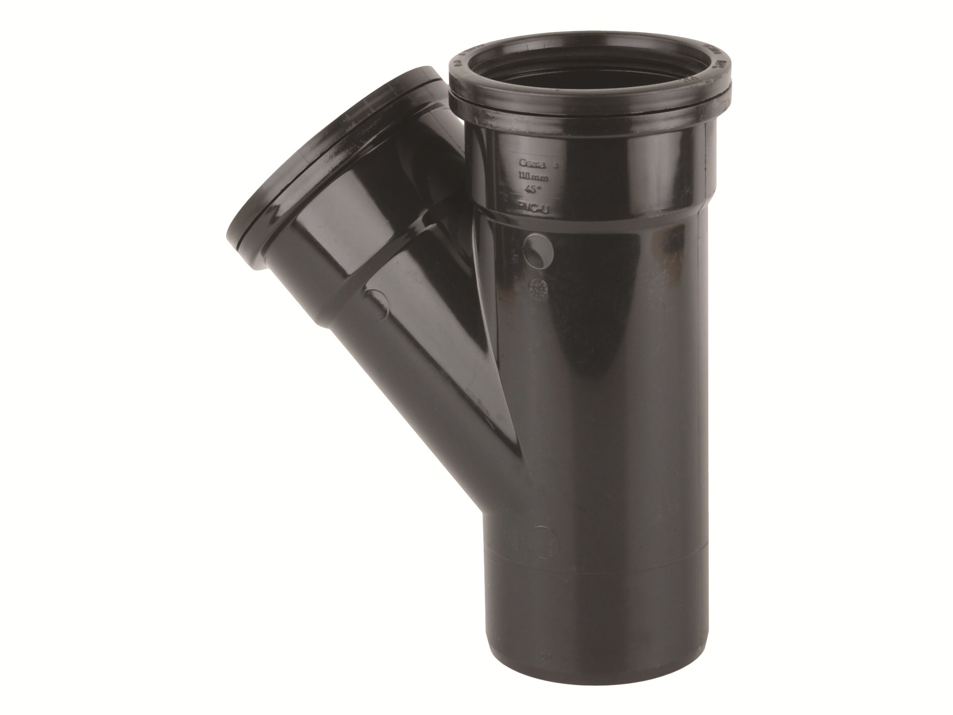 Product image for Osmasoil 4S210 Single Branch Black 110mm