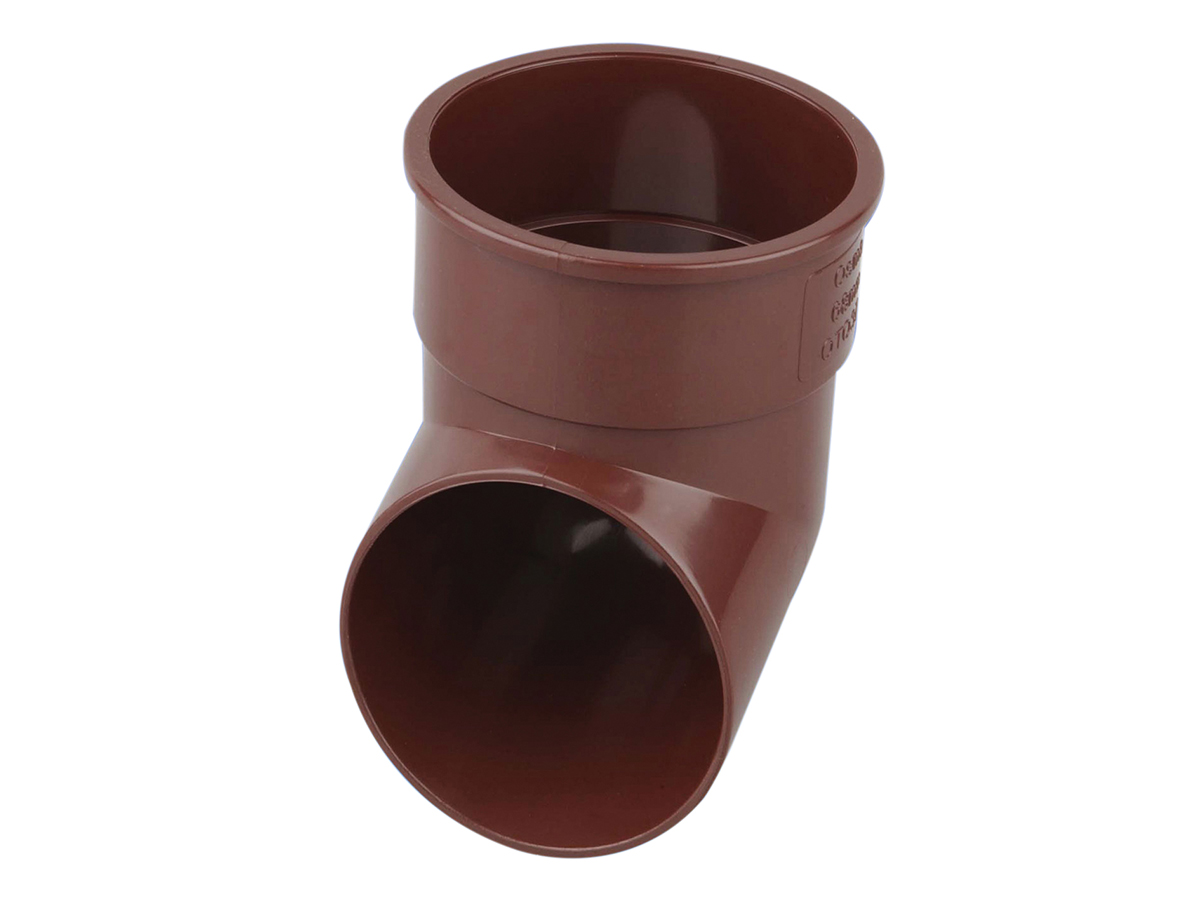 Product image for Osma Roundline 0T037 Pipe Shoe 68mm Brown
