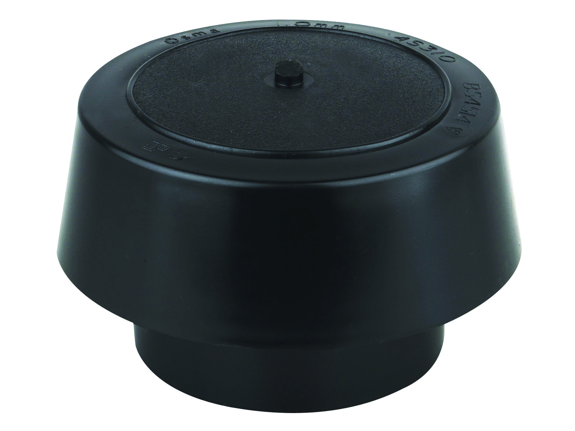 Product image for Wavin Osmasoil Vent Cowl 110mm Black