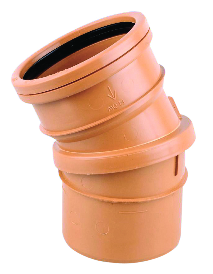 Product image for Osmadrain Single Socket Adjustable Bend 0-30° 110mm 4D173