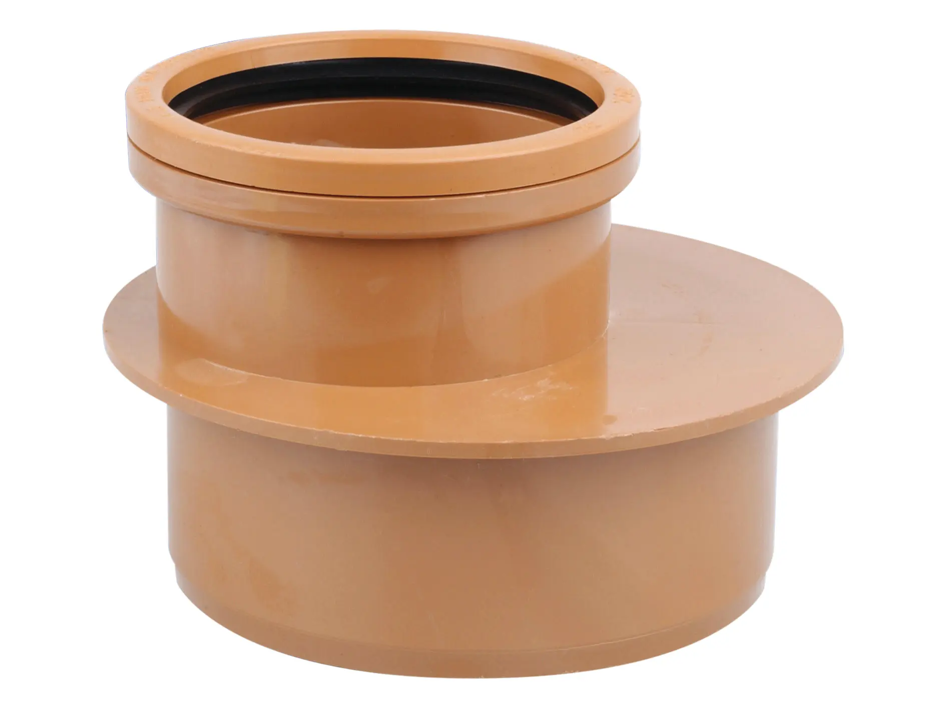Product image for Osmadrain Single Socket Level Invert Reducer 110x160mm 6D099