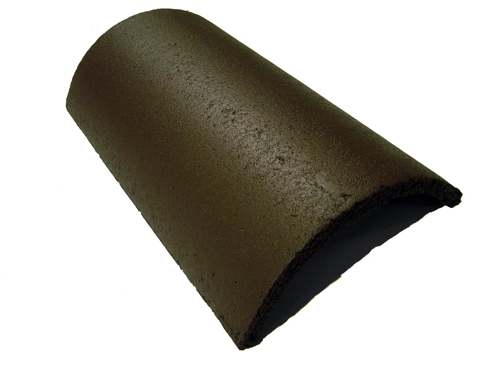 Product image for Marley Segmental Ridge Roofing Tile Smooth Brown - Pallet Of 120