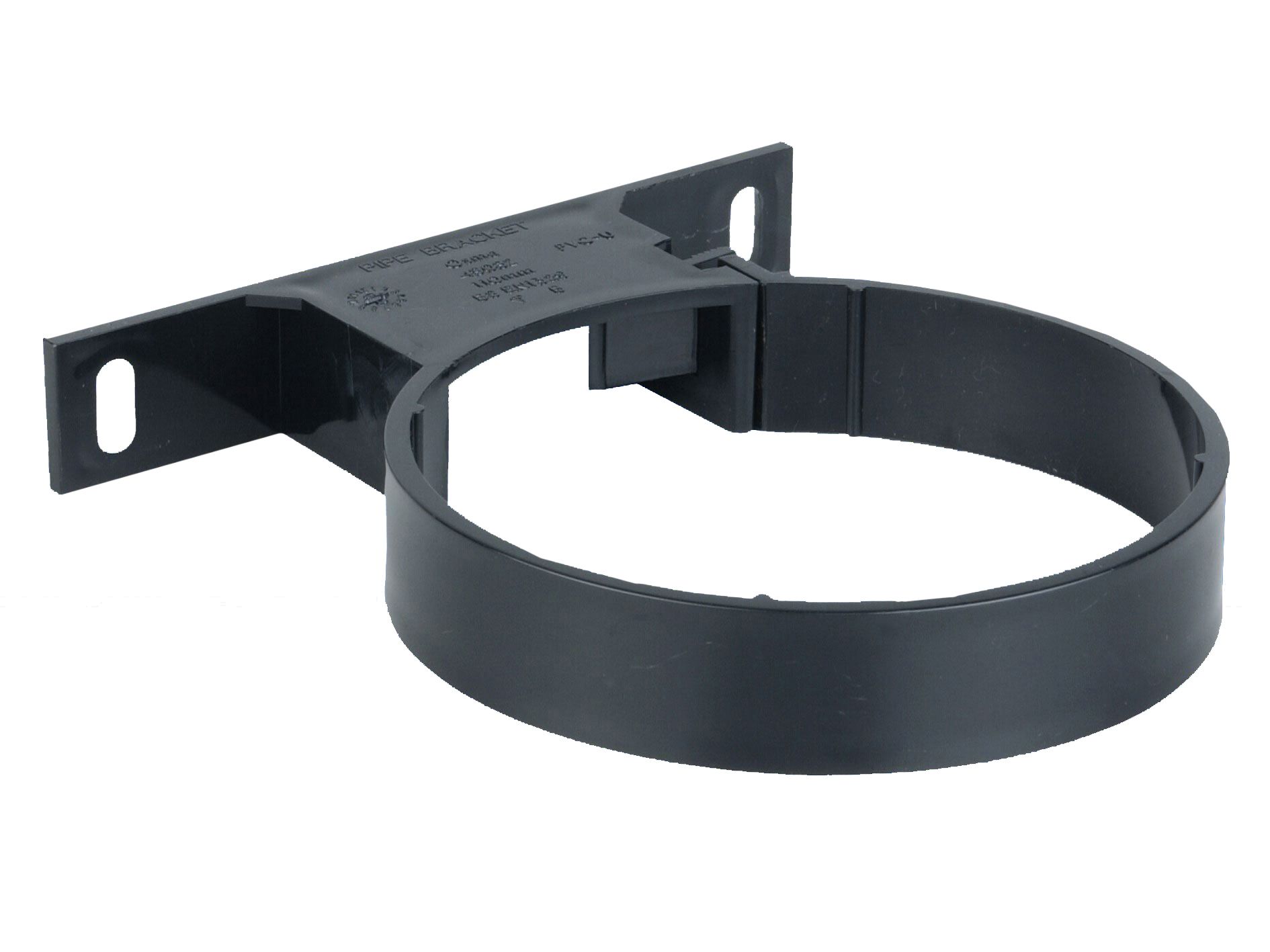 Product image for Wavin Osmasoil Pipe Bracket 110mm Black