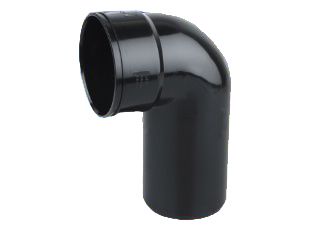 Product image for Wavin Osmasoil SW/S Long Tail Bend 90° 110mm Black