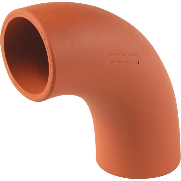 Product image for Hepworth Supersleve Housedrain 90° Bend Plain Ended 100mm