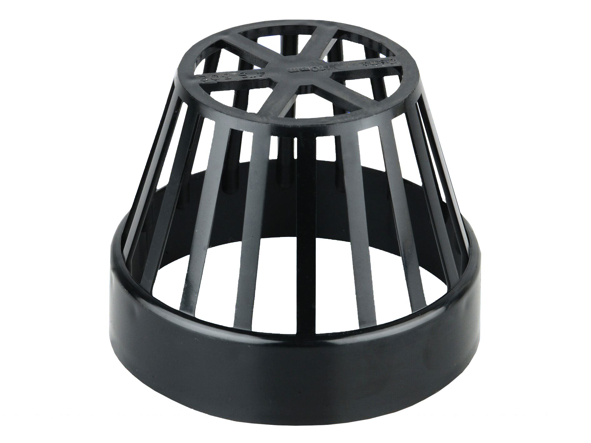 Product image for Wavin Osmasoil Balloon Grating 110mm Black