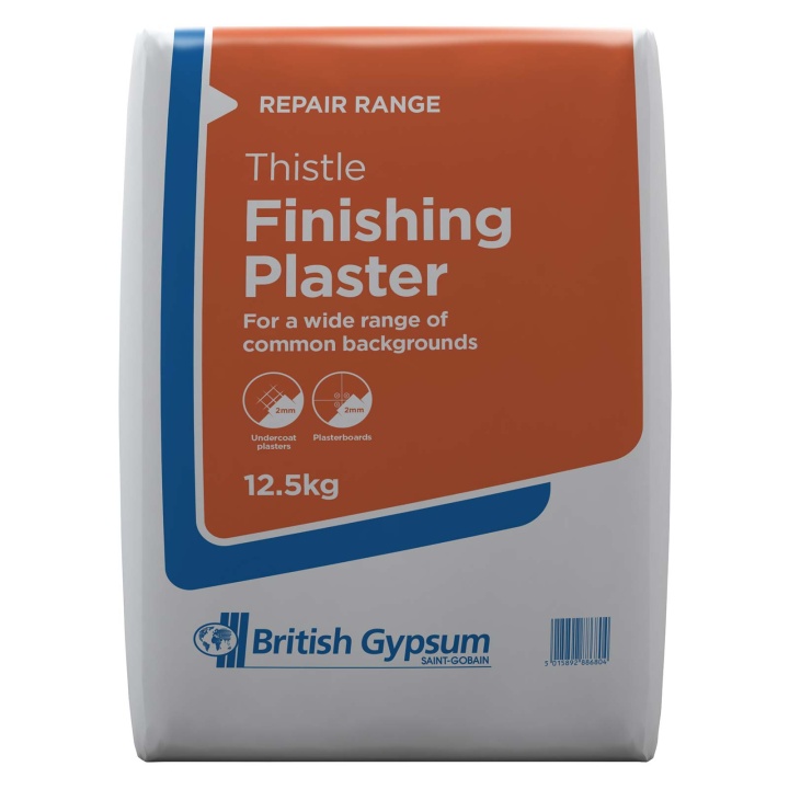 Product image for British Gypsum Thistle Finishing Plaster - 12.5kg
