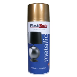 Image of Plastikote Metallic Spray Paint - Gold - 400ml