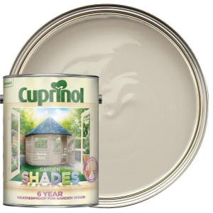 Product image for Cuprinol Garden Shades Matt Wood Treatment - Natural Stone - 5L