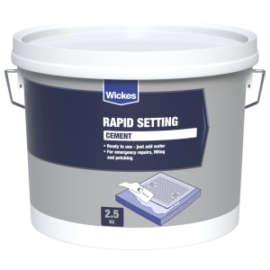 Wickes Rapid Setting Ready Mixed Cement - 2.5kg Price Comparisons | Compare The Build