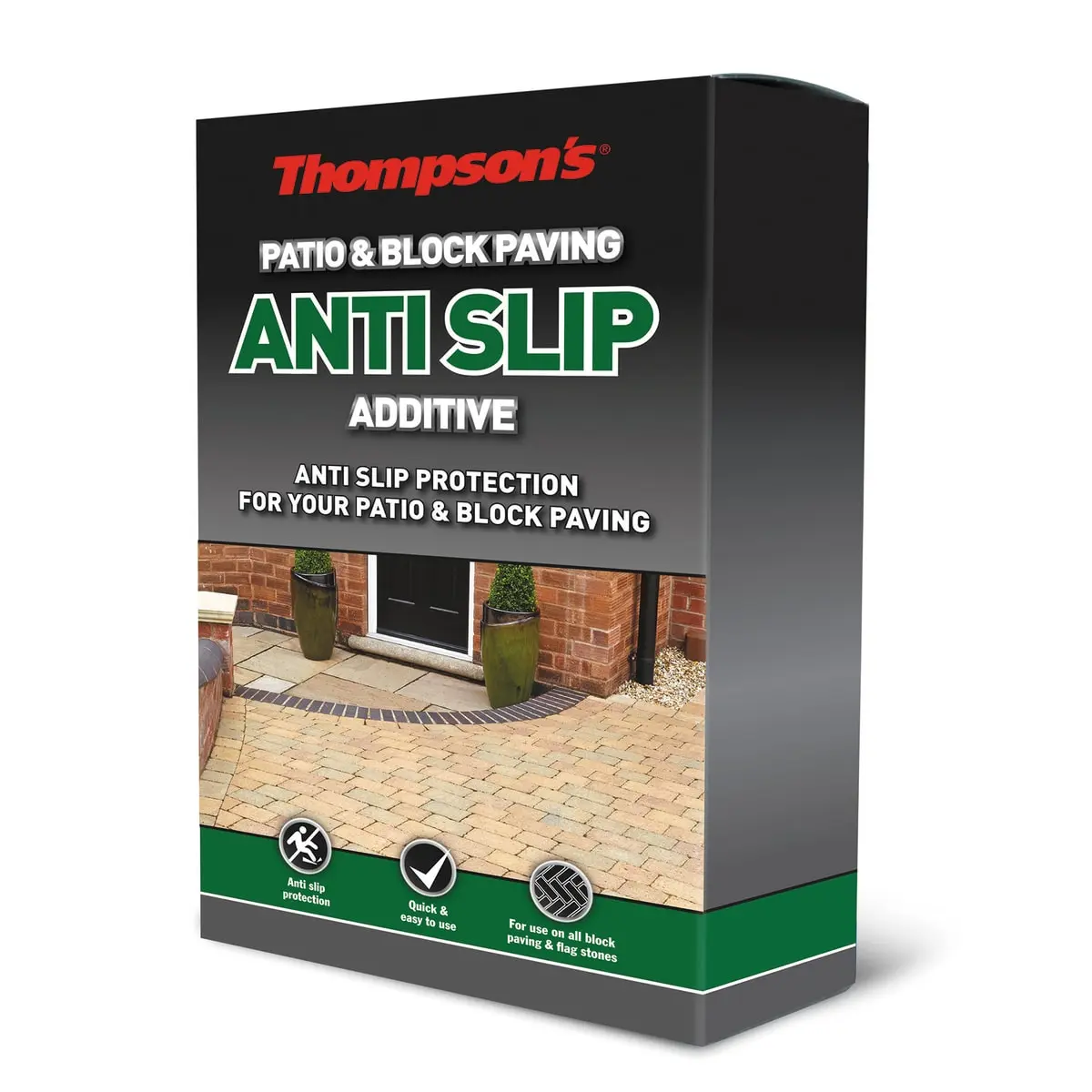 Product image for Thompson's Patio And Block Paving Anti Slip Additive 200g Clear