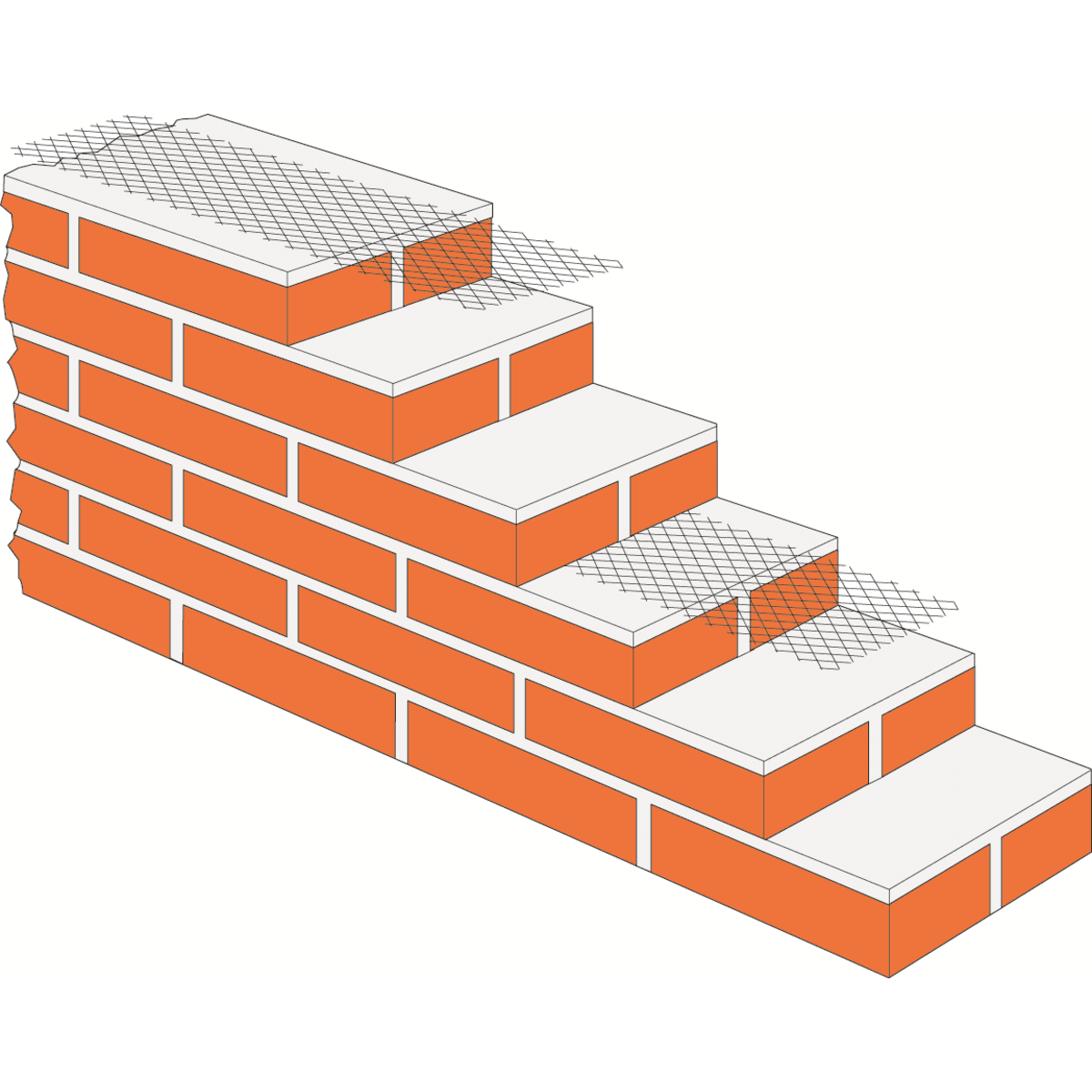 Product image for Simpson Strong-tie Brick Reinforcement Mesh 20m X 175mm Galvanised