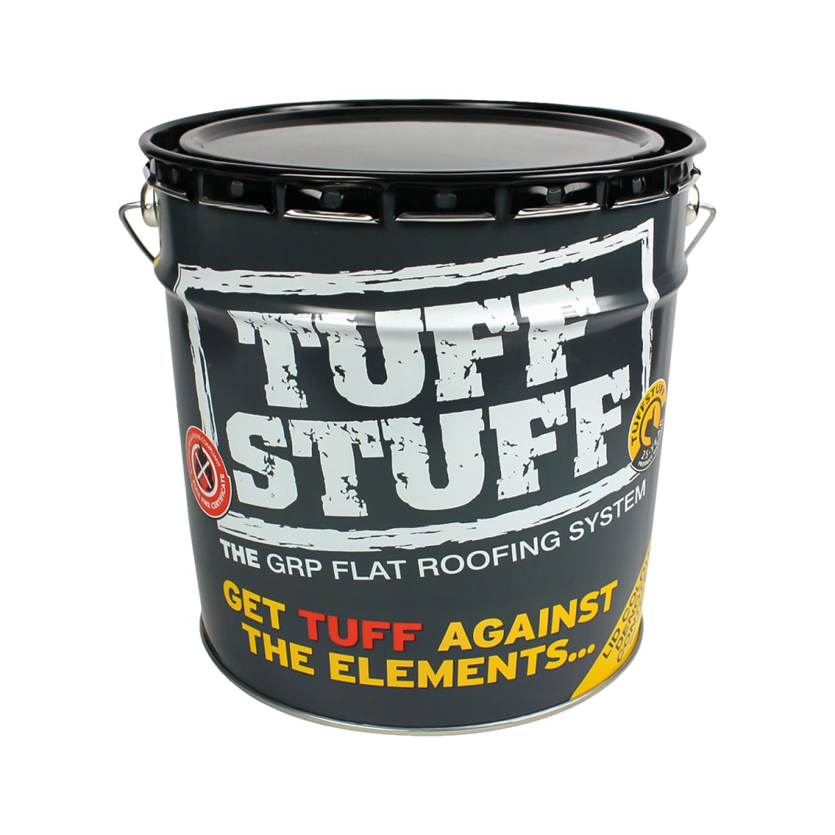 Product image for Tuffstuff Top Coat Resin 15kg Dark Grey
