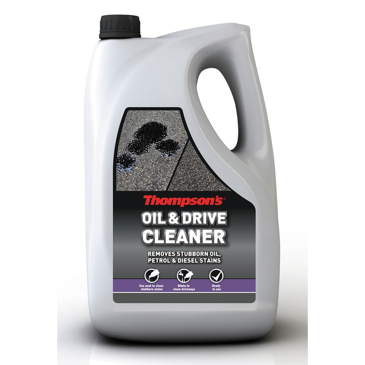 Product image for Thompson's Oil And Drive Cleaner 2 Litres Clear