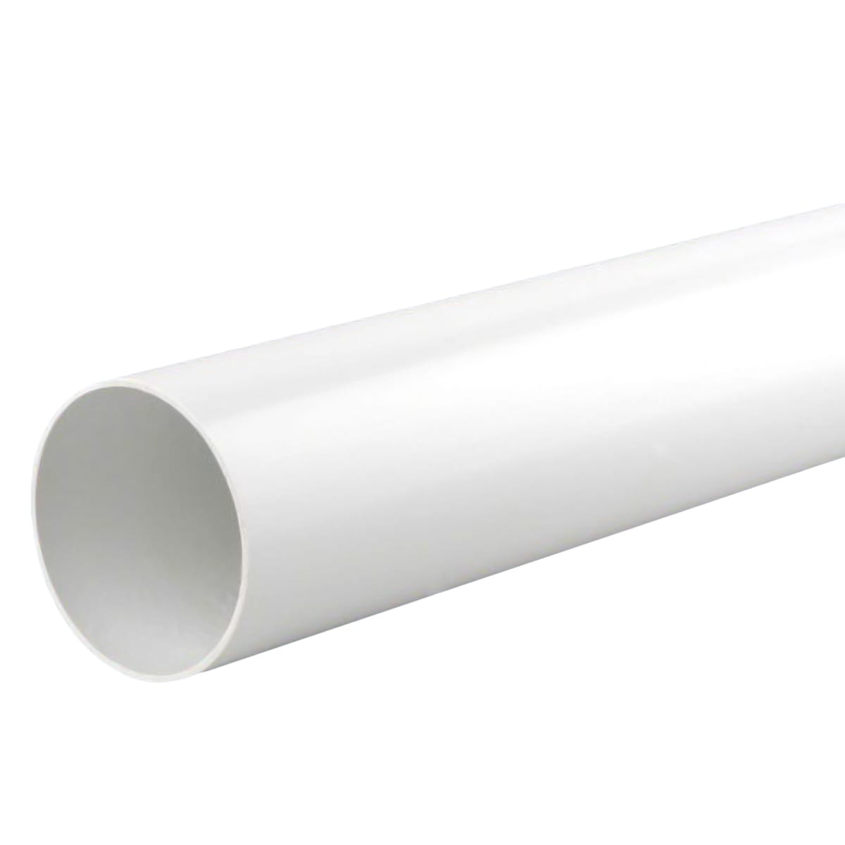 Product image for Polypipe Round Downpipe 4m X 68mm White