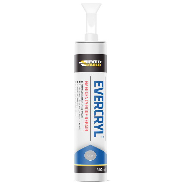 Product image for Everbuild Evercryl Emergency Roof Repair Cartridge - Grey
