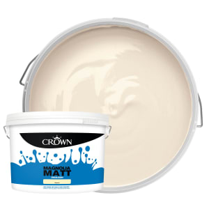 Product image for Crown Matt Emulsion Paint - Magnolia - 10L