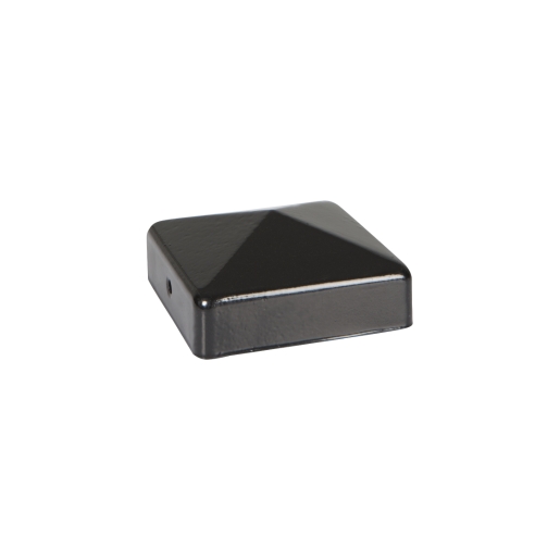 Product image for DuraPost Anthracite Grey Post Cap with Bracket - 75 x 75mm